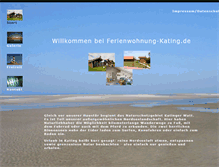 Tablet Screenshot of ferienwohnung-kating.de